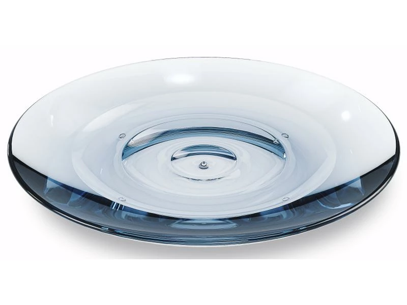 Umbra Seifenschale Droplet Blau 1 Umbra Seifenschale Droplet Blau