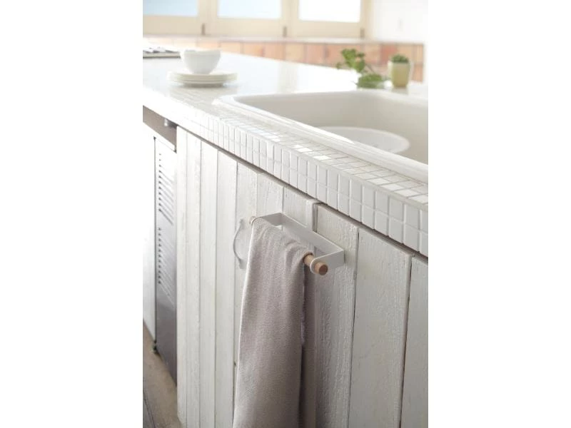 Yamazaki Handtuchhalter Tosca Weiss 2 Yamazaki Handtuchhalter Tosca Weiss – Bild 2