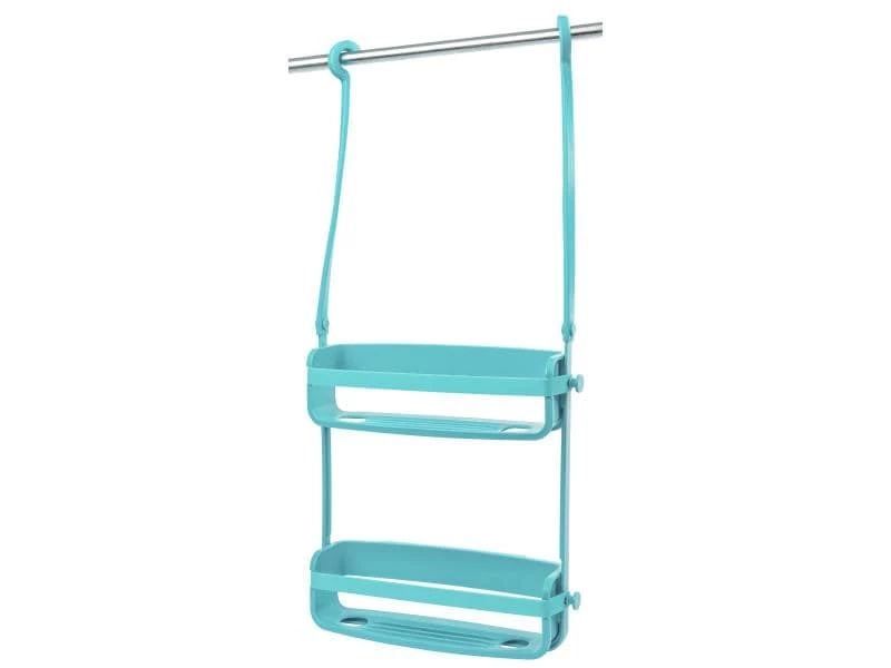 Umbra Duschmittelhalter Flex Hellblau 2 Umbra Duschmittelhalter Flex Hellblau – Bild 2