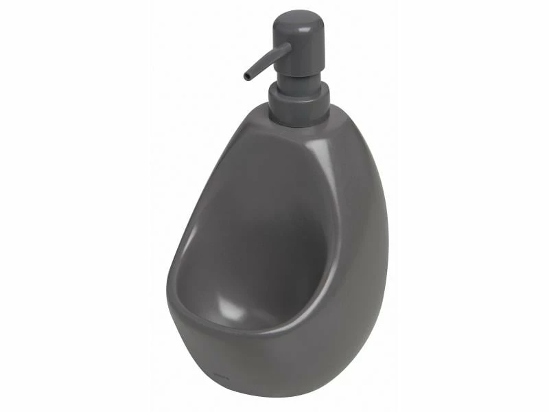 Umbra Seifenspender Joey mit Behälter für Schwamm, Grau 5 Umbra Seifenspender Joey mit Behälter für Schwamm, Grau – Bild 5