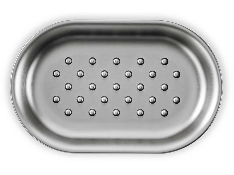 Umbra Seifenschale Junip Silber 2 Umbra Seifenschale Junip Silber – Bild 2