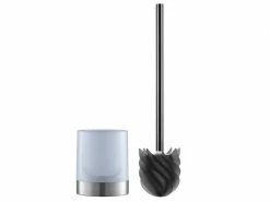 Toilettenbürste LOOMAID aus Silikon, Grau, schmutzabweisend