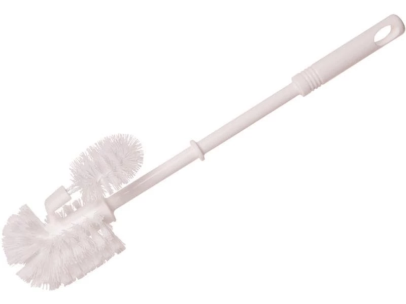 Edi Clean Toilettenbürste mit Randreiniger Weiss 1 Edi Clean Toilettenbürste mit Randreiniger Weiss