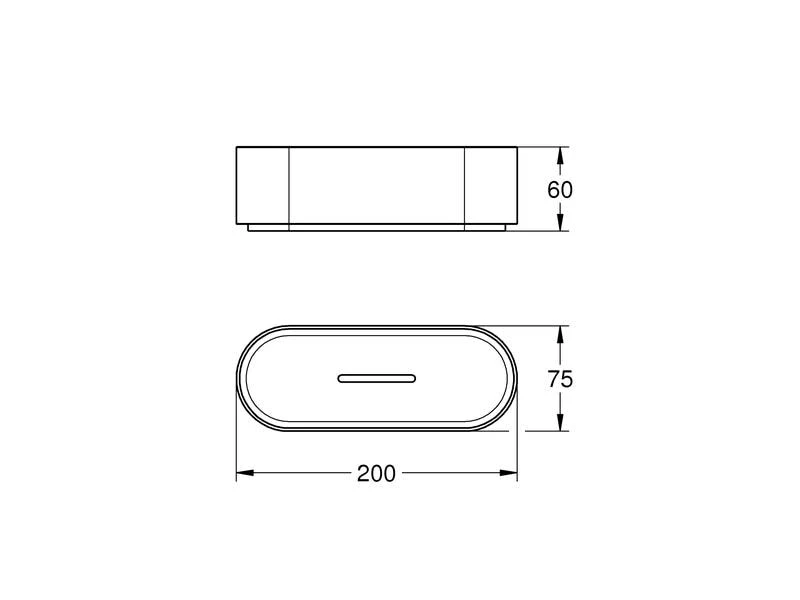 GROHE Bad-Utensilienhalter Selection Weiss 4 GROHE Bad-Utensilienhalter Selection Weiss – Bild 4