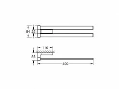 GROHE Handtuchhalter Selection Cube, 2-fach 6 GROHE Handtuchhalter Selection Cube, 2-fach -Angebote Bad & Sanitär Store 181637994 xxl