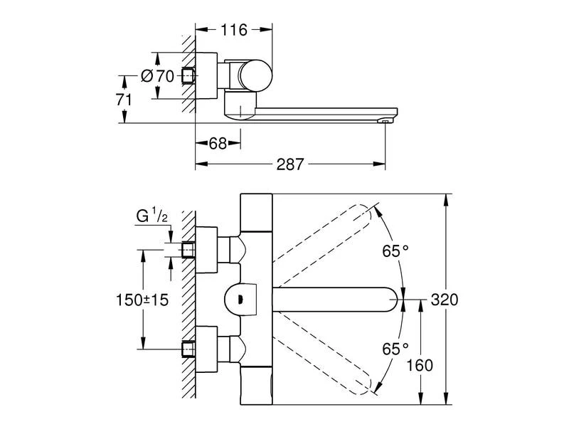 GROHE Elektronische Armatur Eurosmart CE 2 GROHE Elektronische Armatur Eurosmart CE – Bild 2