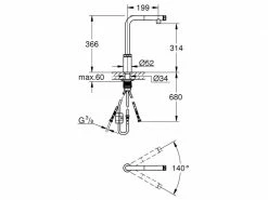 GROHE Küchenarmatur Minta Smart Control 5 GROHE Küchenarmatur Minta Smart Control -Angebote Bad & Sanitär Store 183776777 xxl
