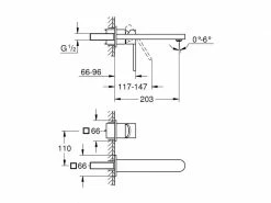 Lavaboarmatur GROHE PLUS 2-Loch -Angebote Bad & Sanitär Store 183888230 xxl