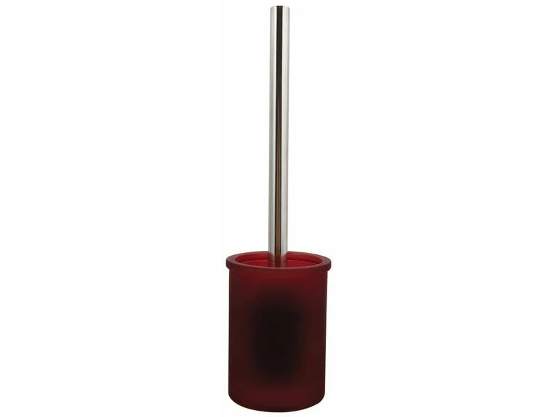 Spirella Toilettenbürste Yoko Bordeaux, Glas 1 Spirella Toilettenbürste Yoko Bordeaux, Glas