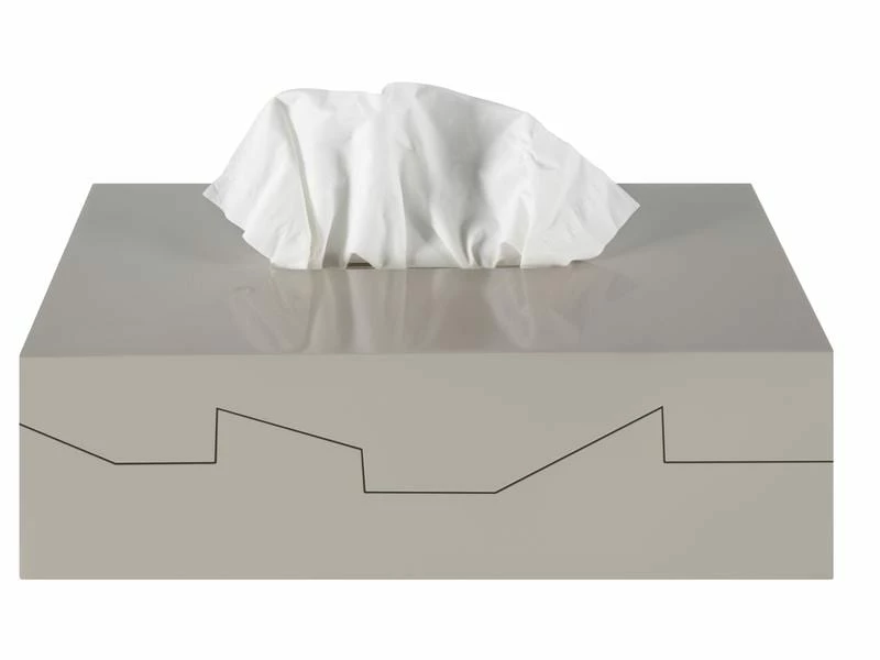 Spirella Kosmetiktuchbox Silhouette Taupe, Kunststoff 1 Spirella Kosmetiktuchbox Silhouette Taupe, Kunststoff