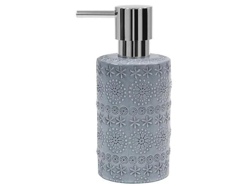 Spirella Seifenspender Relief 300 ml, Grau 1 Spirella Seifenspender Relief 300 ml, Grau