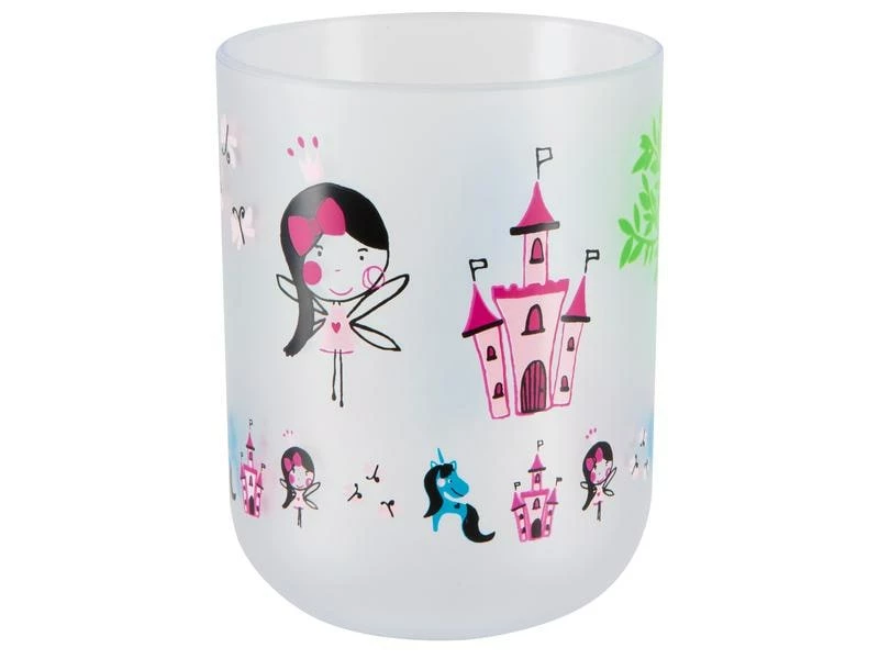 Spirella Zahnputzbecher Fairy Grün/Pink/Weiss, Kunststoff 1 Spirella Zahnputzbecher Fairy Grün/Pink/Weiss, Kunststoff