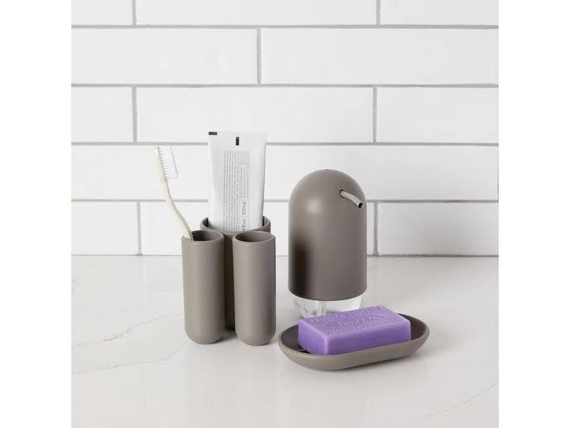 Umbra Zahnputzbecher Touch Grau 5 Umbra Zahnputzbecher Touch Grau – Bild 5