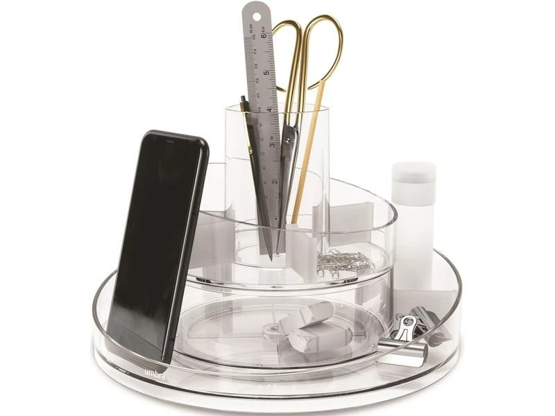 Umbra Bad-Utensilienhalter Cascada Transparent 2 Umbra Bad-Utensilienhalter Cascada Transparent – Bild 2