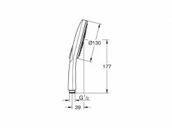 GROHE Handbrause Rainshower Smartacitve 130 Chrom 17 GROHE Handbrause Rainshower Smartacitve 130 Chrom -Angebote Bad & Sanitär Store 189546097 xxl 5