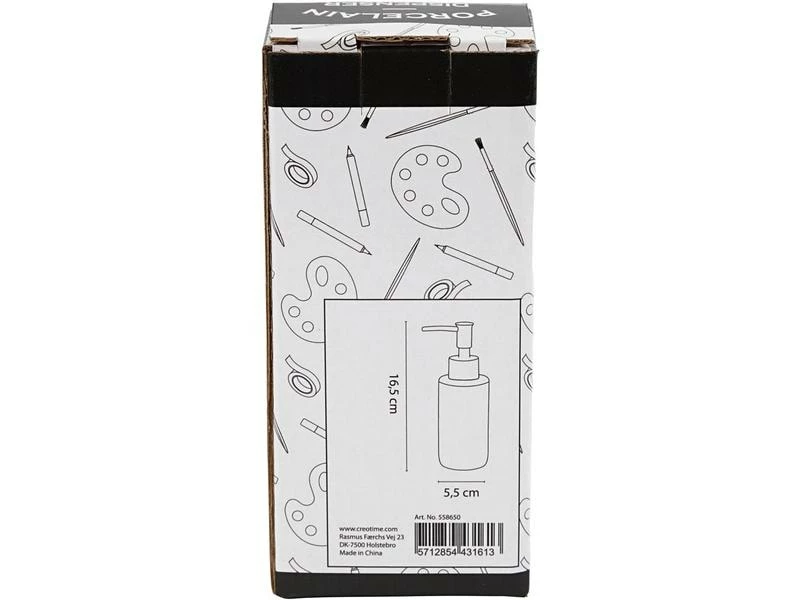 Creativ Company Seifenspender 150 ml, Weiss 3 Creativ Company Seifenspender 150 ml, Weiss – Bild 3