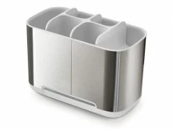 Joseph Joseph Zahnputzbecher Easy Store Silber