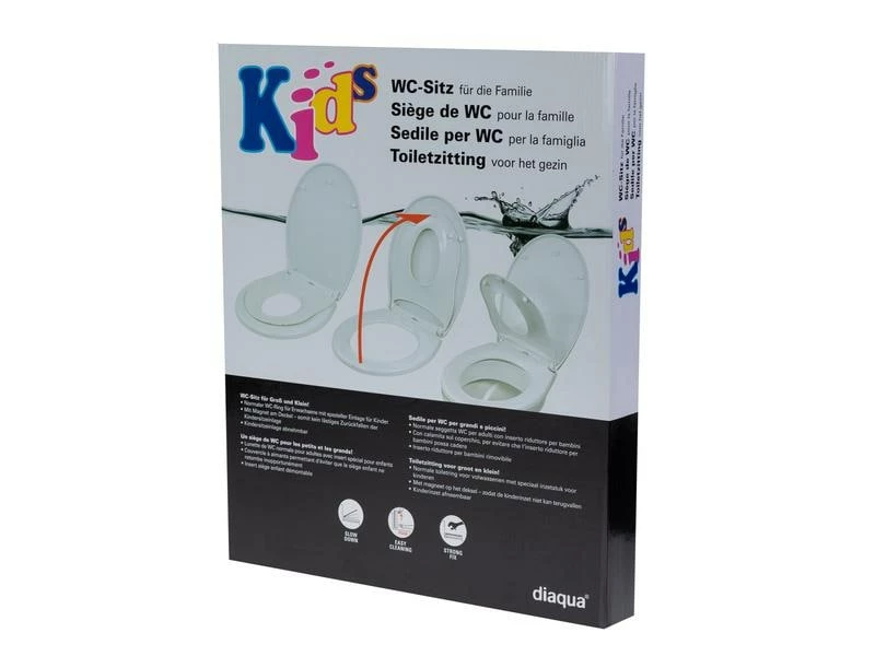 Diaqua Toilettensitz TINO Family Einlage Kinder, Weiss 8 Diaqua Toilettensitz TINO Family Einlage Kinder, Weiss – Bild 8