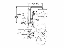 GROHE Duschsystem Rainshower SmartActive 310 EcoJoy -Angebote Bad & Sanitär Store 192524935 xxl