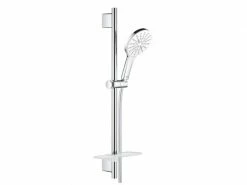 GROHE Duschbrausen-Set Rainshower Smartactive 130 Moon White