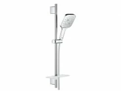 GROHE Duschbrausen-Set Rainshower Smartactive 130 Cube Chrom