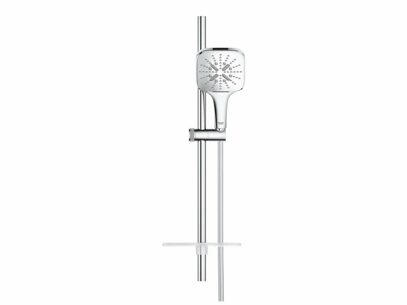 GROHE Duschbrausen-Set Rainshower Smartactive 130 Cube Chrom 3 GROHE Duschbrausen-Set Rainshower Smartactive 130 Cube Chrom – Bild 3