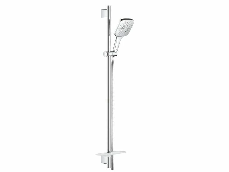 GROHE Duschbrausen-Set Rainshower Smartactive 130 Cube Chrom 1 GROHE Duschbrausen-Set Rainshower Smartactive 130 Cube Chrom
