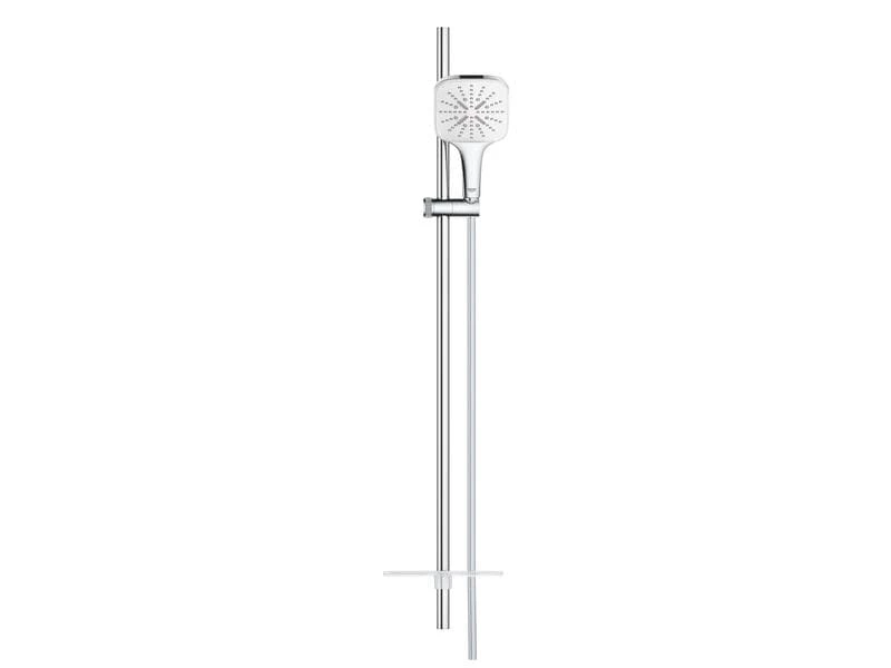 GROHE Duschbrausen-Set Rainshower Smartactive 130 Cube Moon White 3 GROHE Duschbrausen-Set Rainshower Smartactive 130 Cube Moon White – Bild 3