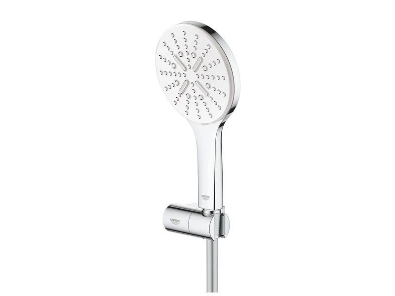 GROHE Duschbrausen-Set Rainshower Smartactive 130 Moon White 2 GROHE Duschbrausen-Set Rainshower Smartactive 130 Moon White – Bild 2