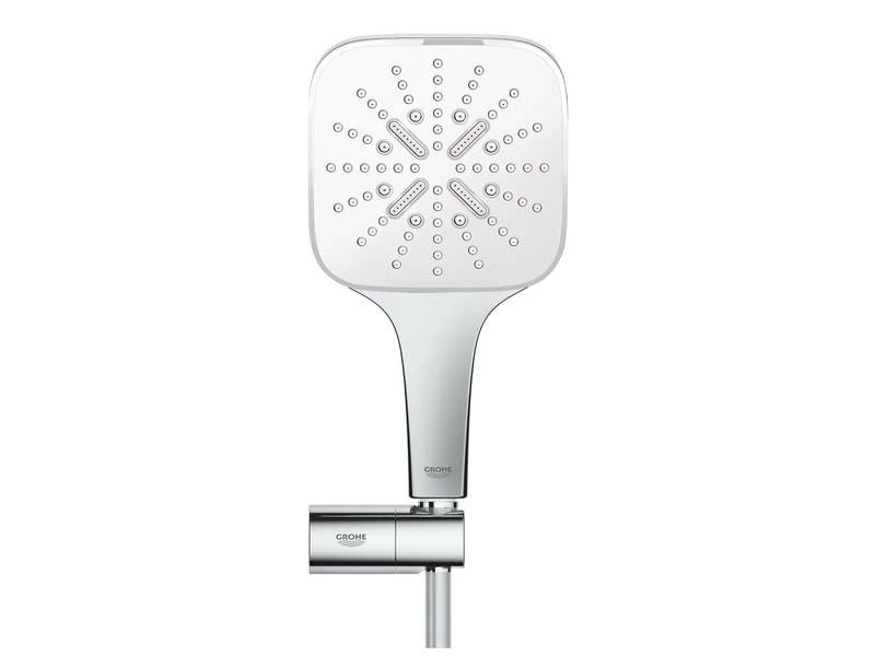 GROHE Duschbrausen-Set Rainshower SmartActive 130 Cube Moon White 3 GROHE Duschbrausen-Set Rainshower SmartActive 130 Cube Moon White – Bild 3