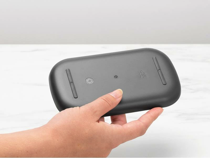 Brabantia Seifenspender-Set mit Zahnputzbecher und Schale Schwarz 5 Brabantia Seifenspender-Set mit Zahnputzbecher und Schale Schwarz – Bild 5