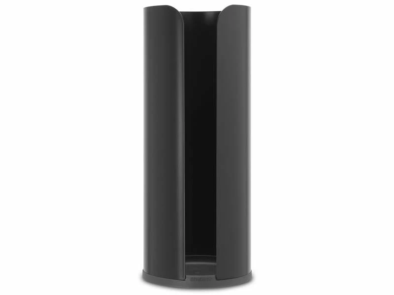 Brabantia Toilettenpapierhalter für 3 Rollen, Schwarz matt 1 Brabantia Toilettenpapierhalter für 3 Rollen, Schwarz matt