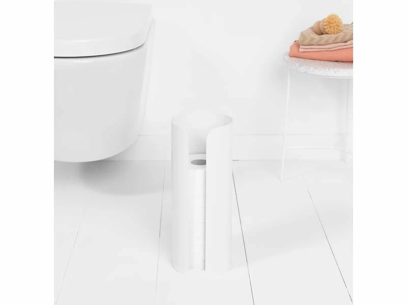 Brabantia Toilettenpapierhalter für 3 Rollen, Weiss 6 Brabantia Toilettenpapierhalter für 3 Rollen, Weiss – Bild 6