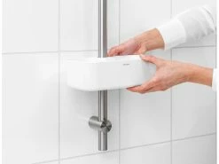 Brabantia Duschmittelhalter 13.3 x 24.4 cm, Weiss 21 Brabantia Duschmittelhalter 13.3 x 24.4 cm, Weiss -Angebote Bad & Sanitär Store 194660800 xxl 1