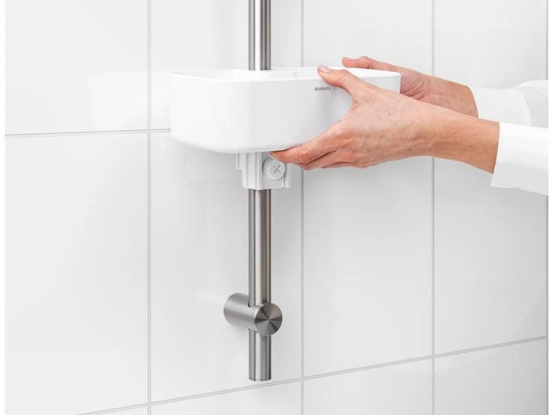 Brabantia Duschmittelhalter 13.3 x 24.4 cm, Weiss 9 Brabantia Duschmittelhalter 13.3 x 24.4 cm, Weiss – Bild 9