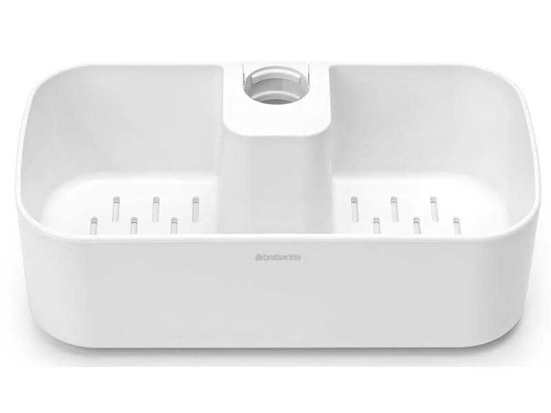 Brabantia Duschmittelhalter 13.3 x 24.4 cm, Weiss 1 Brabantia Duschmittelhalter 13.3 x 24.4 cm, Weiss