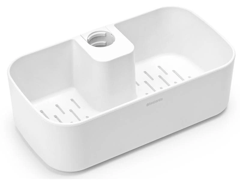 Brabantia Duschmittelhalter 13.3 x 24.4 cm, Weiss 3 Brabantia Duschmittelhalter 13.3 x 24.4 cm, Weiss – Bild 3