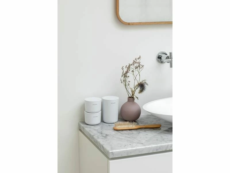 Brabantia Aufbewahrungsdose im 3er Set, Weiss 7 Brabantia Aufbewahrungsdose im 3er Set, Weiss – Bild 7