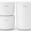 Brabantia Aufbewahrungsdose im 3er Set, Weiss
