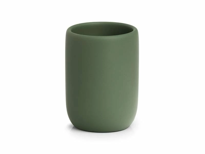 Zeller Present Zahnputzbecher Modern Grün 1 Zeller Present Zahnputzbecher Modern Grün