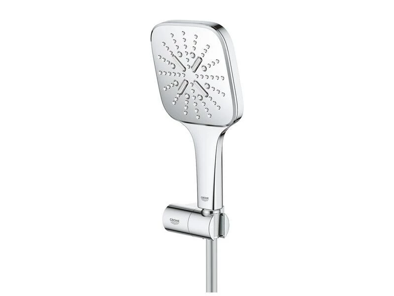 GROHE Duschbrausen-Set Rainshower SmartActive 130 Cube Chrom 2 GROHE Duschbrausen-Set Rainshower SmartActive 130 Cube Chrom – Bild 2