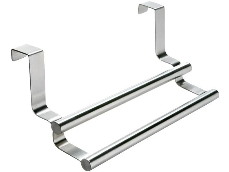 Wenko Handtuchhalter Twin 23.5 cm, Silber 1 Wenko Handtuchhalter Twin 23.5 cm, Silber