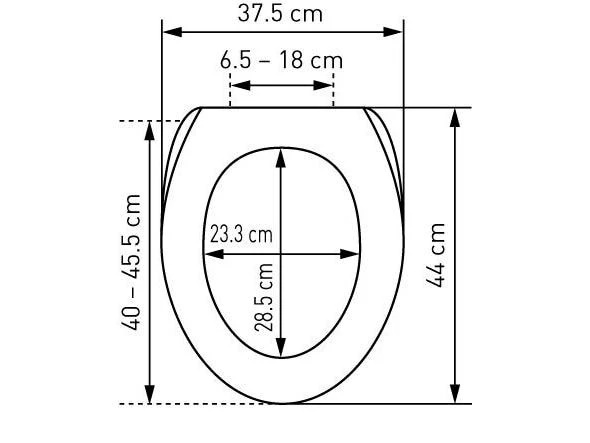 Diaqua Toilettensitz BARBANA Absenkautomatik, Schwarz 2 Diaqua Toilettensitz BARBANA Absenkautomatik, Schwarz – Bild 2
