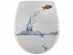 Diaqua Toilettensitz NICE Jumping Fish