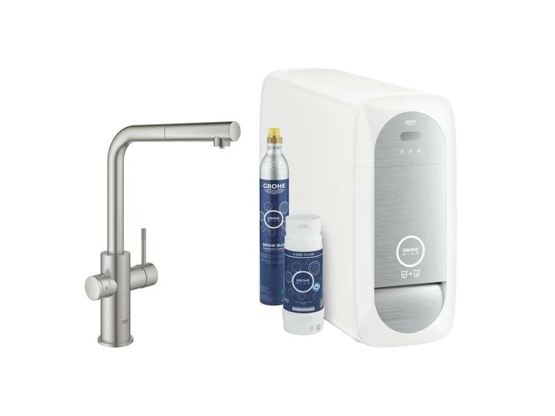 GROHE Küchenarmatur Blue Home L-Auslauf Starter Kit 1 GROHE Küchenarmatur Blue Home L-Auslauf Starter Kit