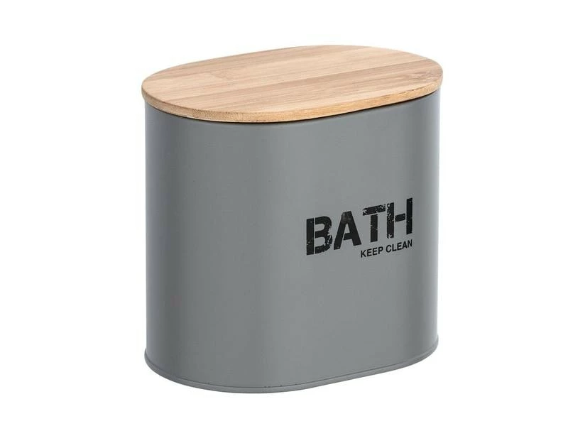 Wenko Aufbewahrungsdose Gara Grau 2 Wenko Aufbewahrungsdose Gara Grau – Bild 2