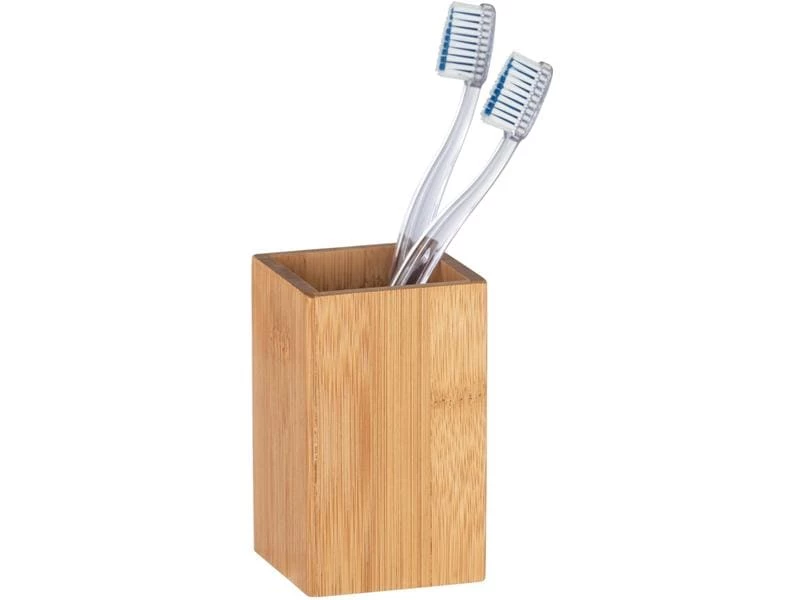 Wenko Zahnputzbecher Padua Braun 2 Wenko Zahnputzbecher Padua Braun – Bild 2