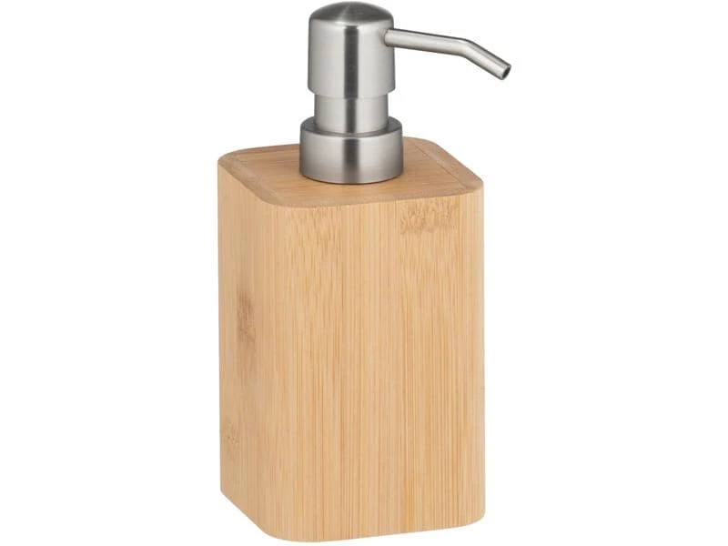 Wenko Seifenspender Bambusa 220 ml, Nature 2 Wenko Seifenspender Bambusa 220 ml, Nature – Bild 2