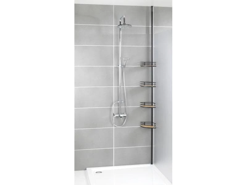 Wenko Bad-Utensilienhalter Dolcedo Schwarz 3 Wenko Bad-Utensilienhalter Dolcedo Schwarz – Bild 3