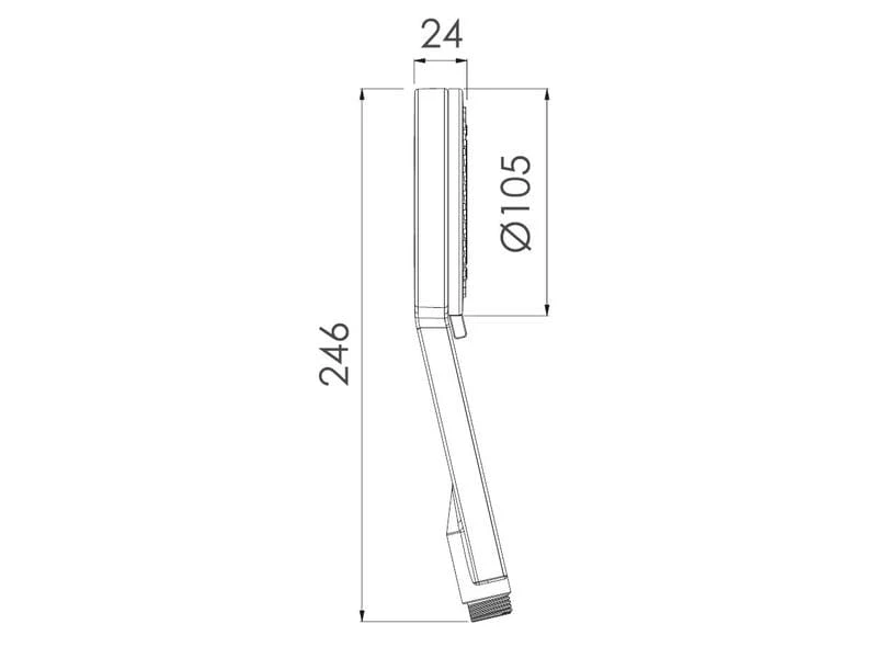 Nikles Handbrause Fresh 105 Duo 2 Nikles Handbrause Fresh 105 Duo – Bild 2